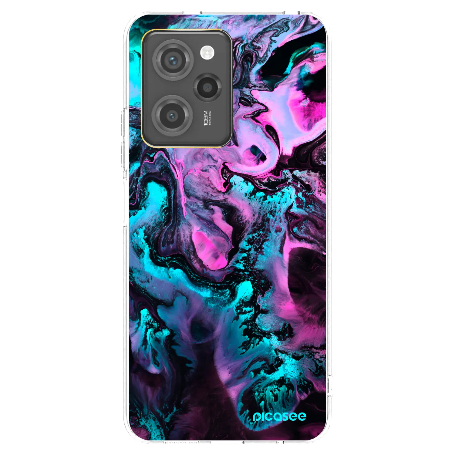 Picasee silikónový prehľadný obal pre Xiaomi Poco X5 Pro - Lean