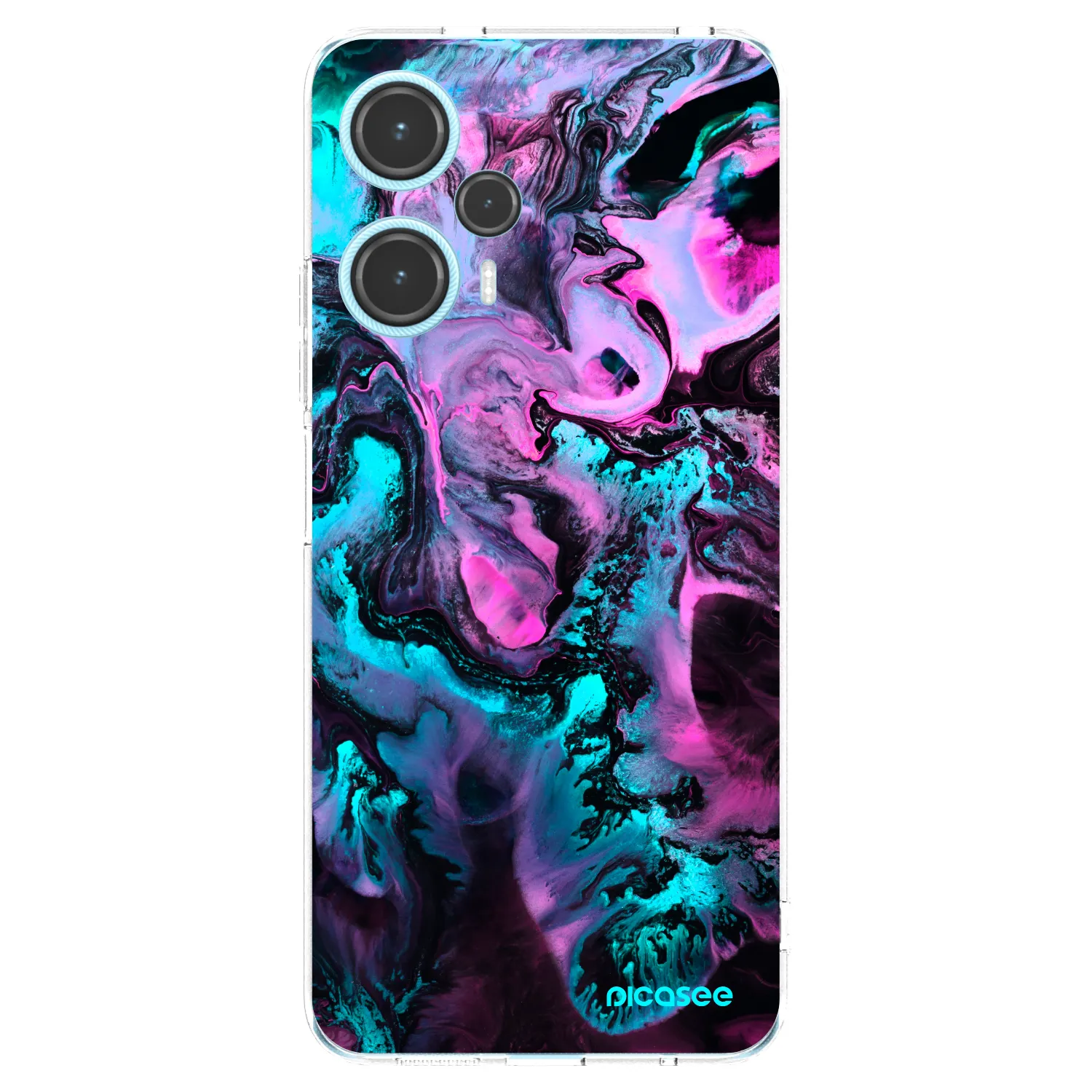 Picasee silikónový prehľadný obal pre Xiaomi Poco F5 - Lean