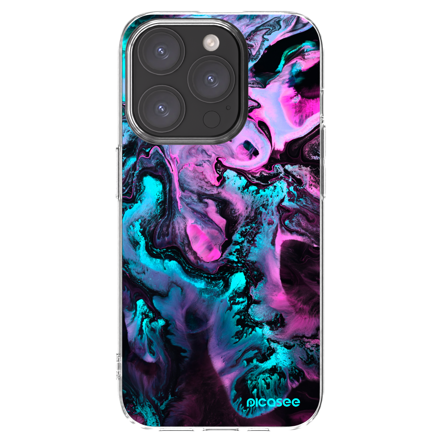 Silikónový prehľadný obal pre Apple iPhone 15 Pro - Lean