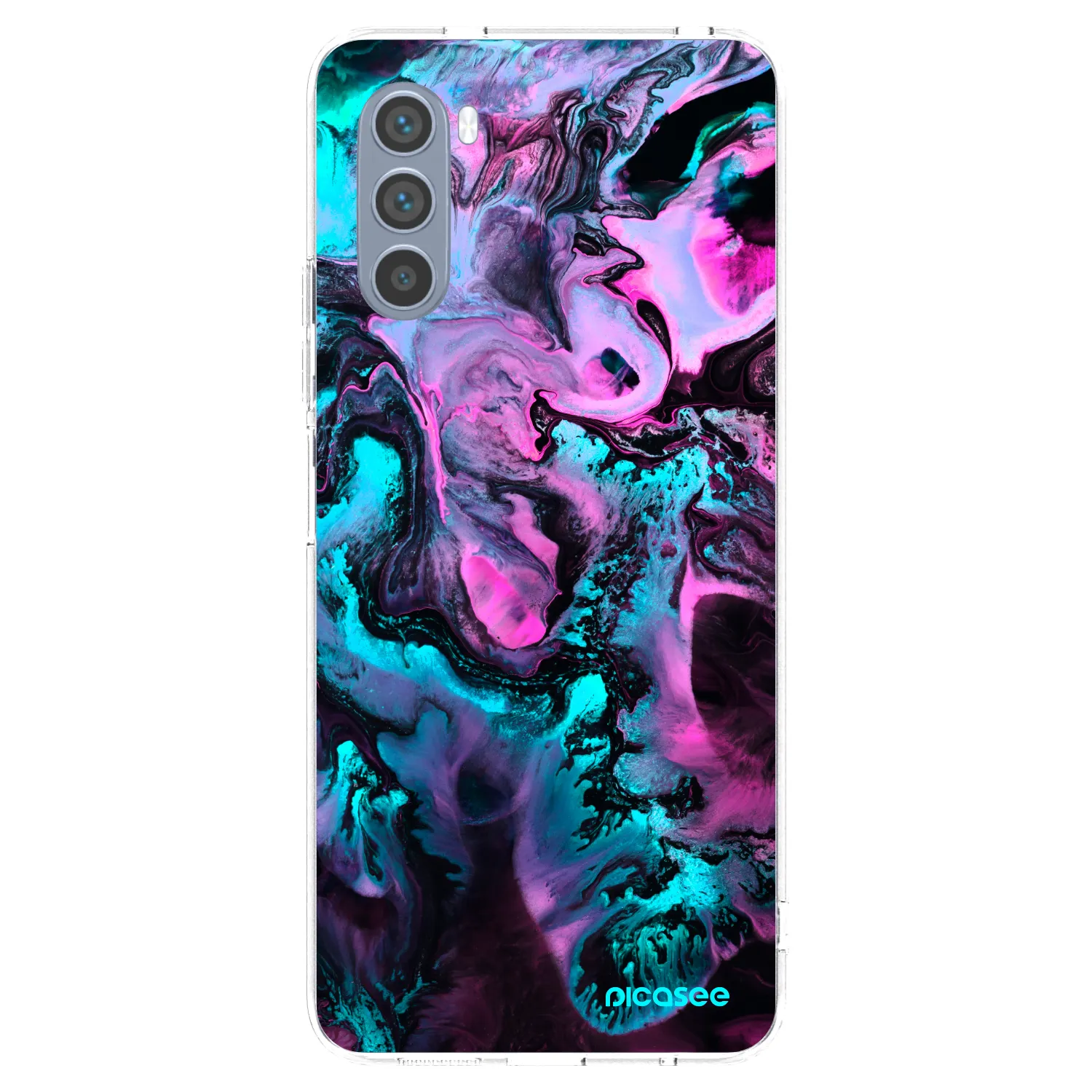 Silikónový prehľadný obal pre Motorola Moto G62 - Lean