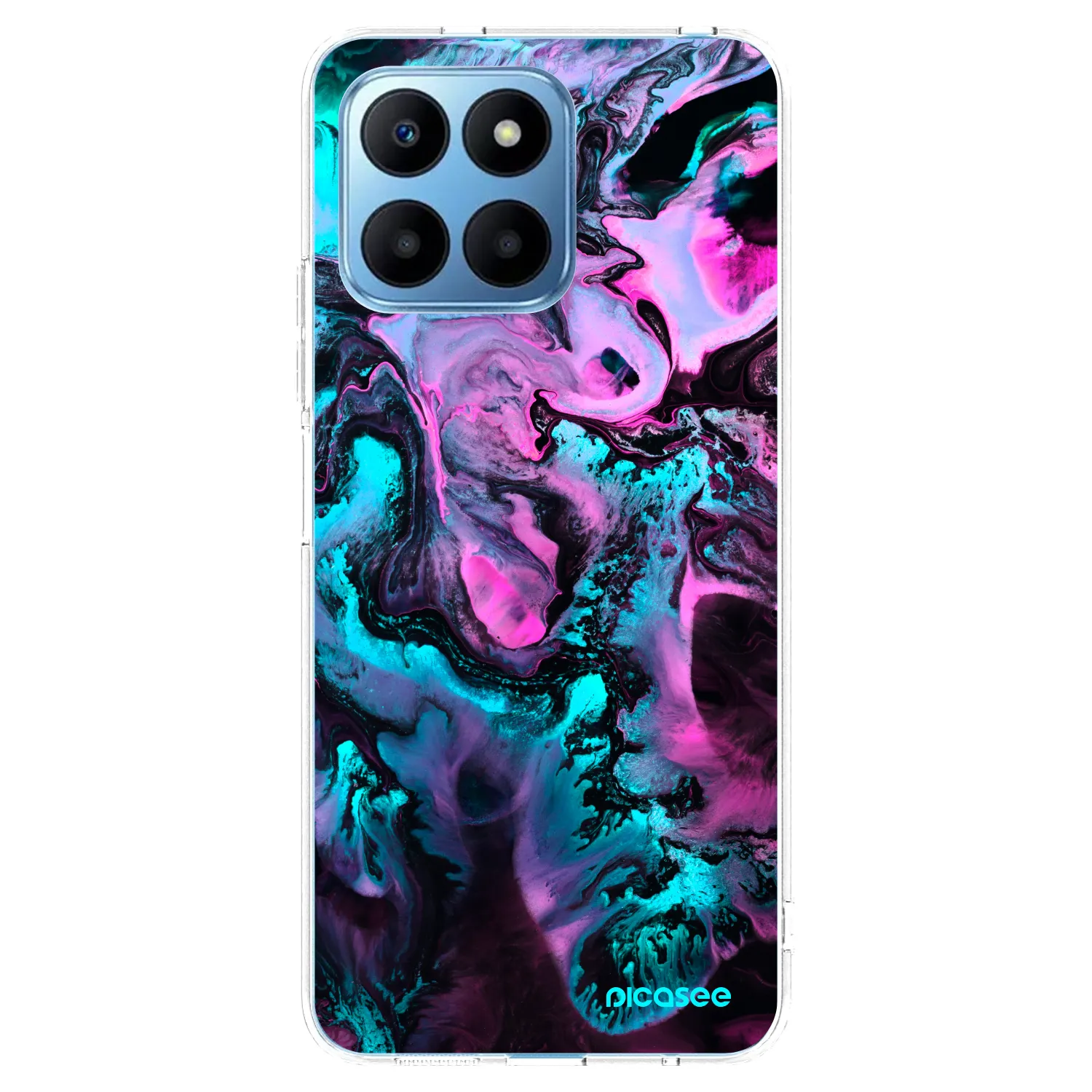 Picasee silikónový prehľadný obal pre Honor 70 Lite - Lean