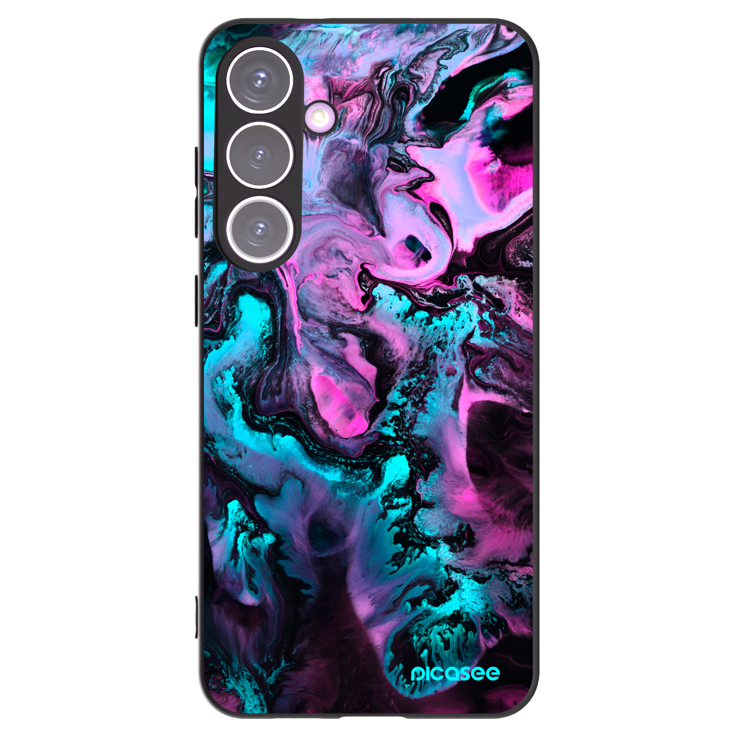 Picasee silikónový čierny obal pre Samsung Galaxy S24+ S926B 5G - Lean