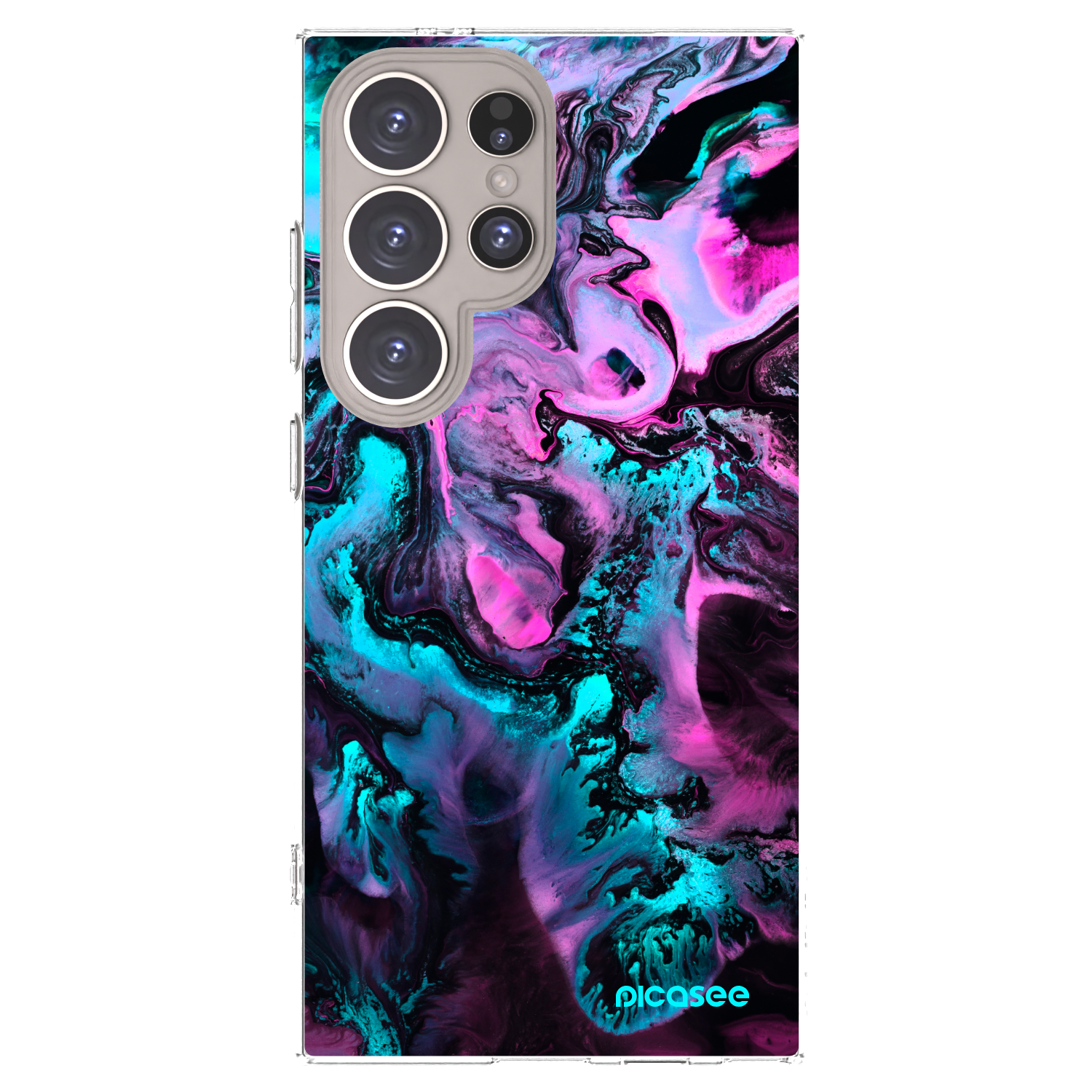 Picasee silikónový prehľadný obal pre Samsung Galaxy S24 Ultra S928B 5G - Lean