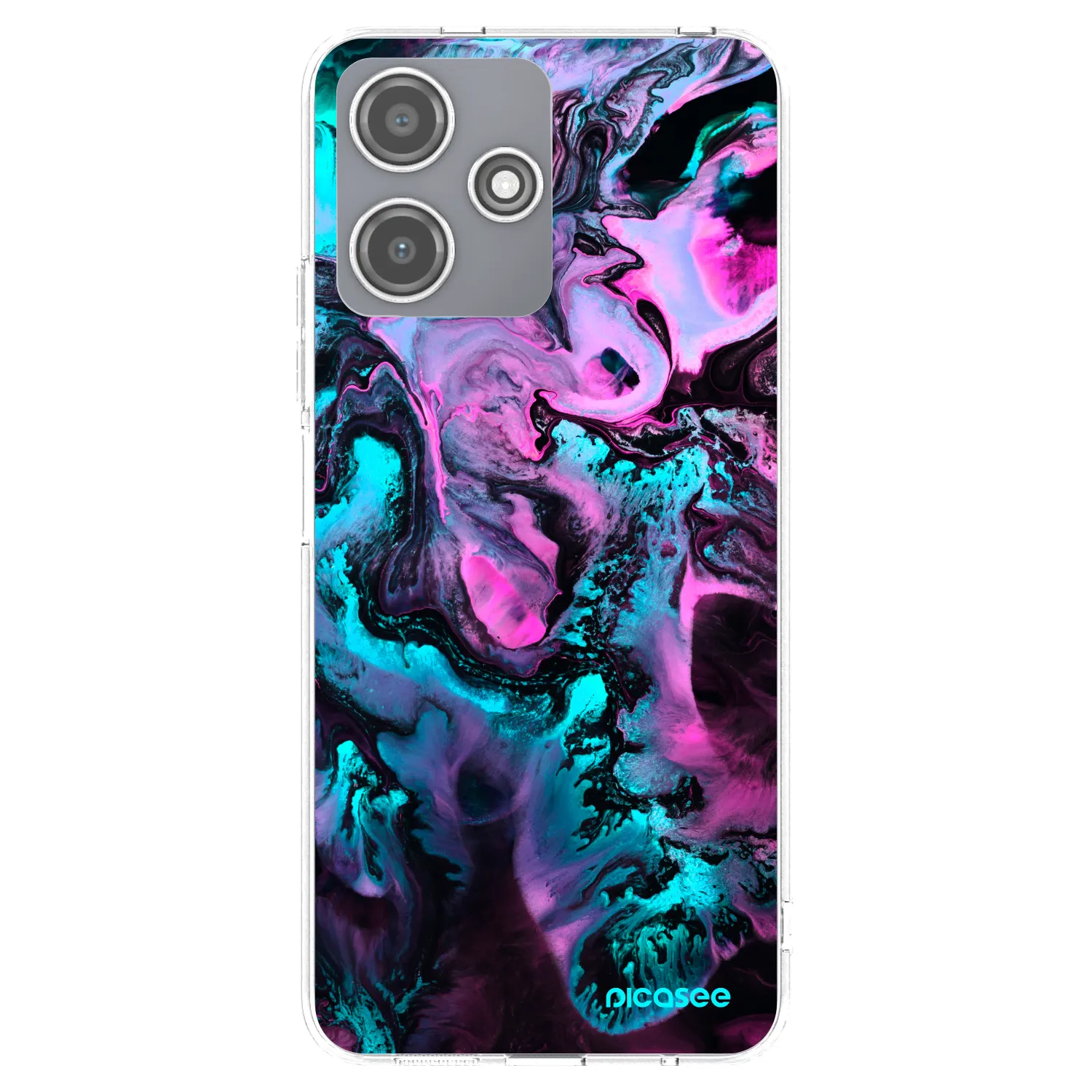 Picasee silikónový prehľadný obal pre Xiaomi Redmi 12 5G - Lean