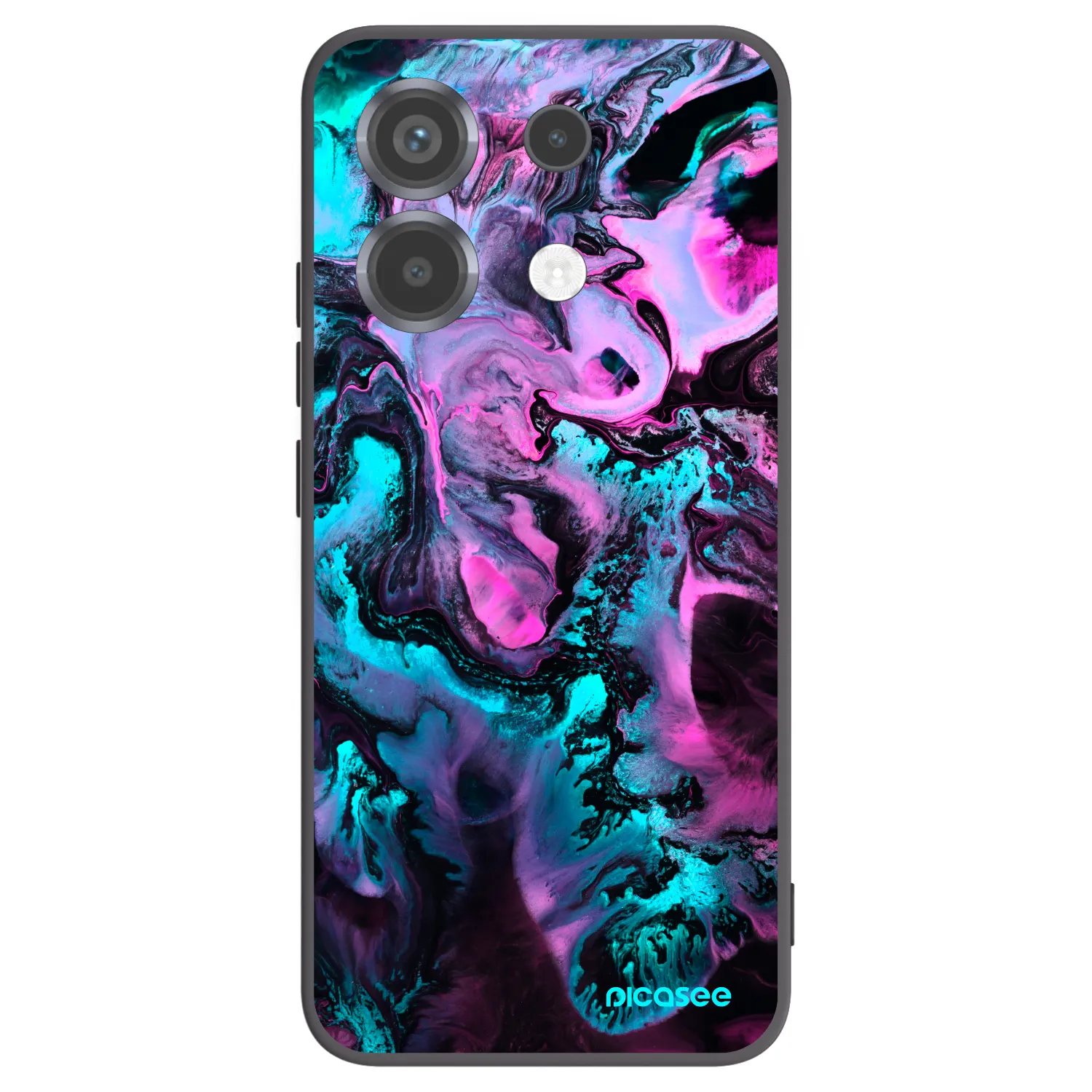 Picasee silikónový čierny obal pre Xiaomi Poco X6 - Lean