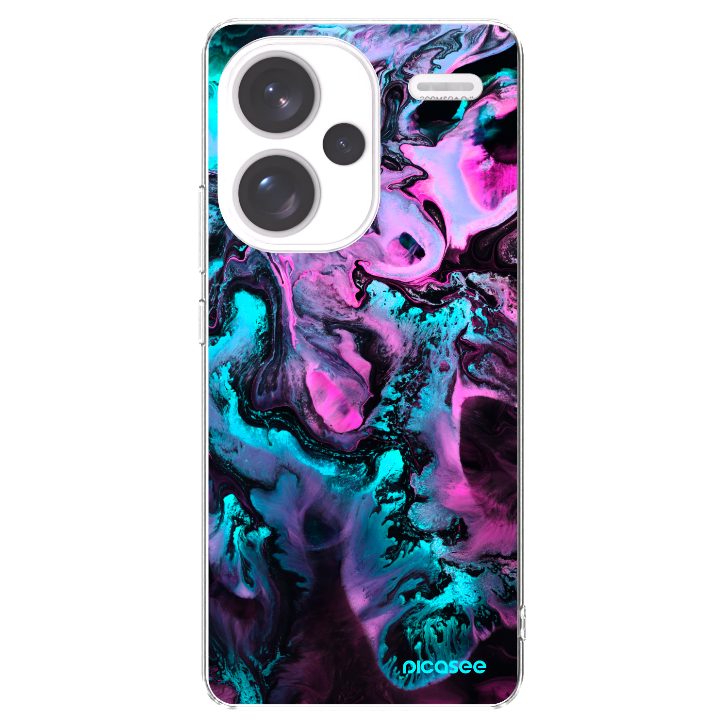 Picasee silikónový prehľadný obal pre Xiaomi Redmi Note 13 Pro+ 5G - Lean