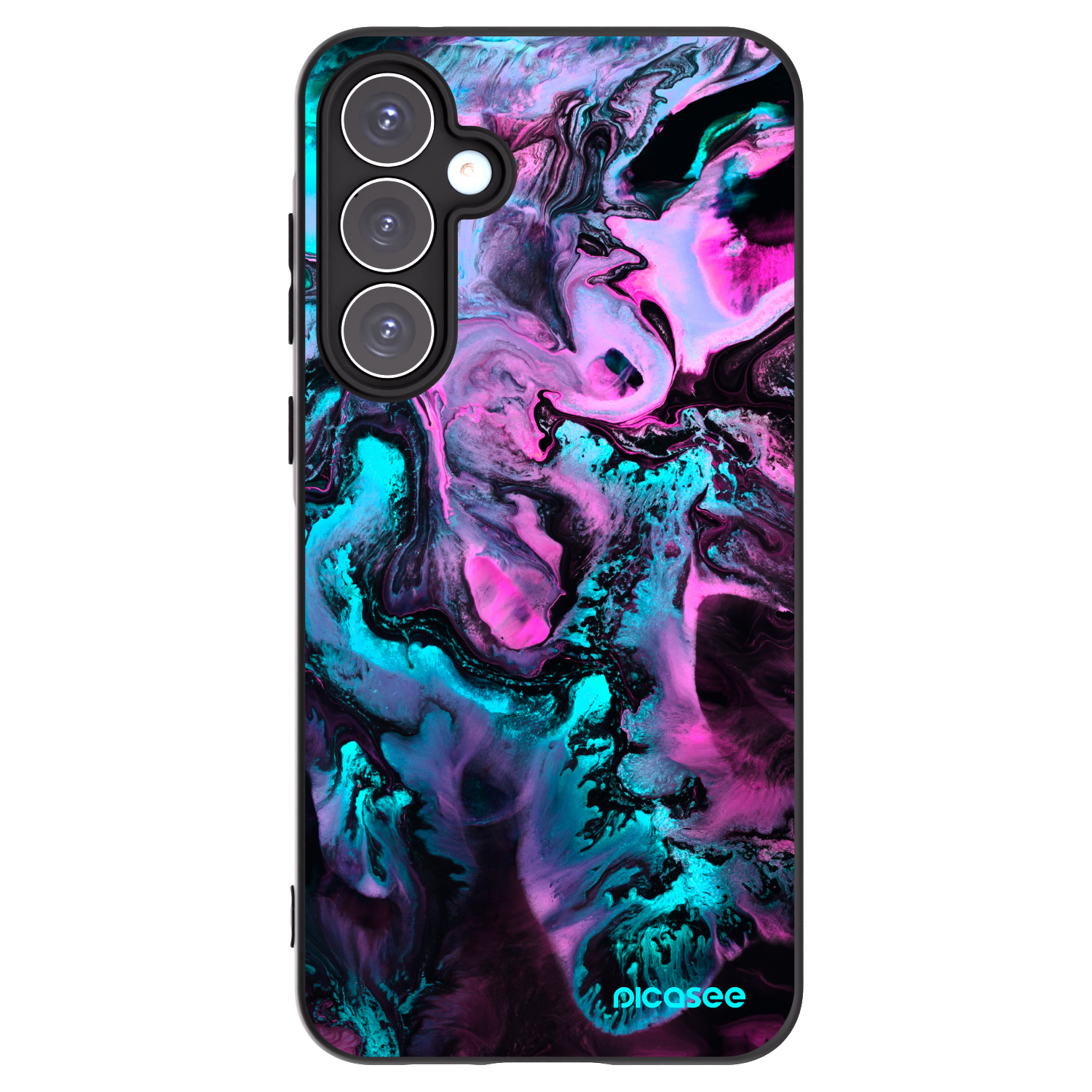 Picasee silikónový čierny obal pre Samsung Galaxy A55 5G A556B - Lean