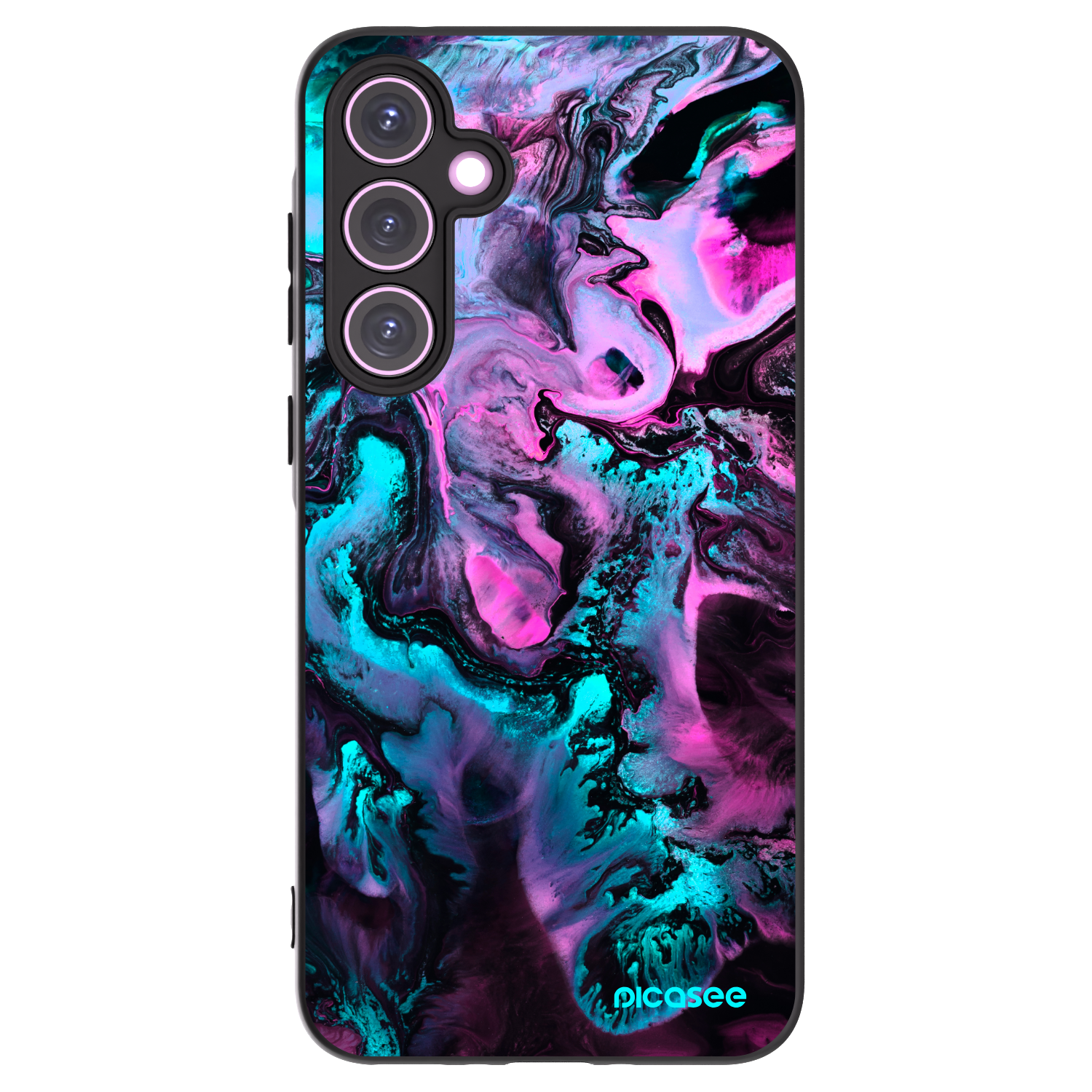 Picasee silikónový čierny obal pre Samsung Galaxy A35 5G A356B - Lean