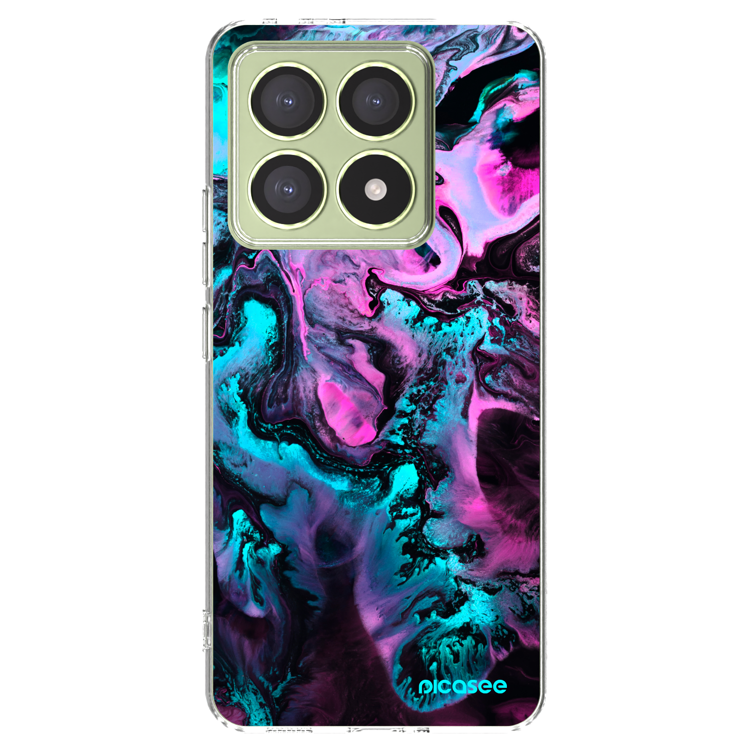 Picasee silikónový prehľadný obal pre Xiaomi 14T - Lean