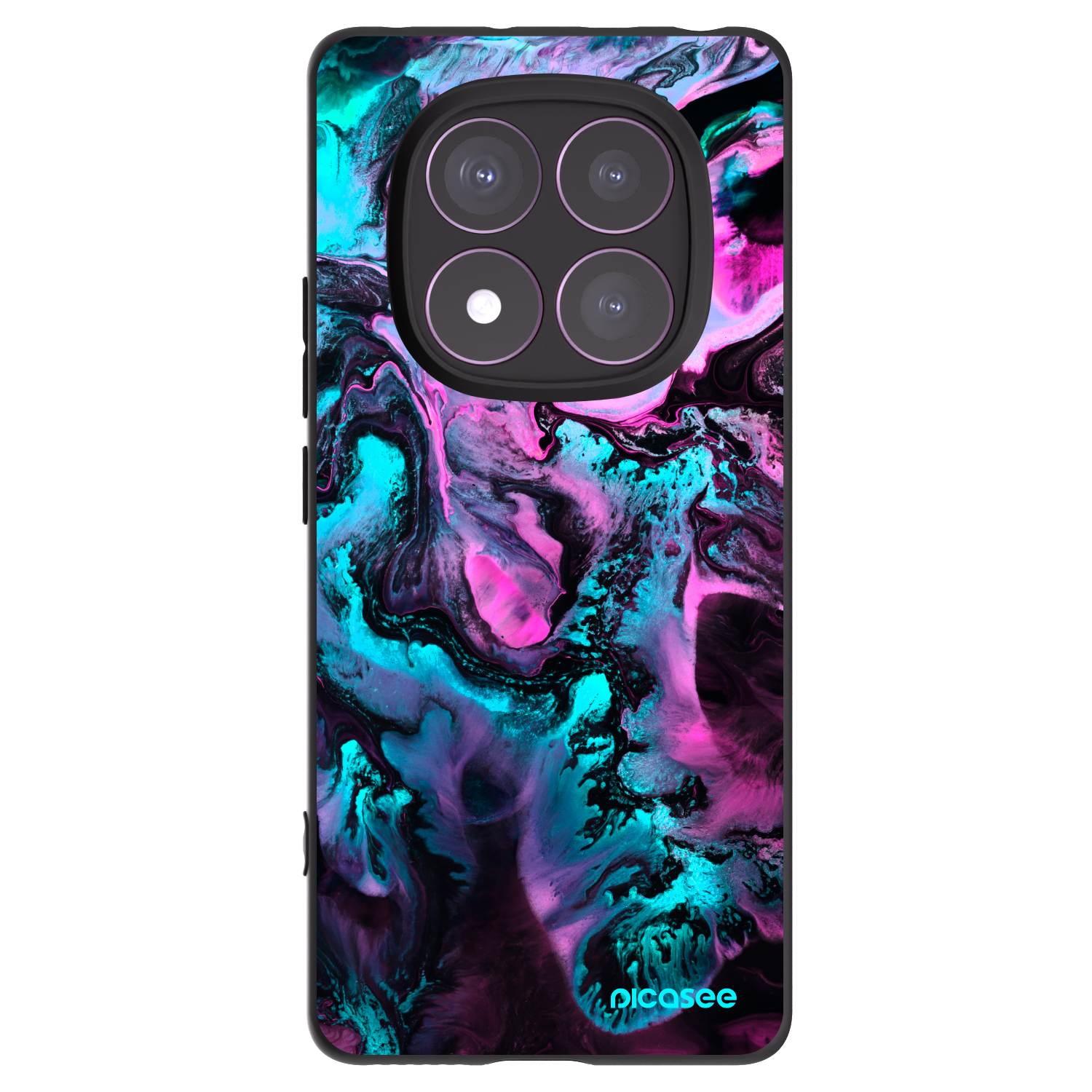 Silikónový čierny obal pre Xiaomi Redmi Note 14 Pro 4G - Lean