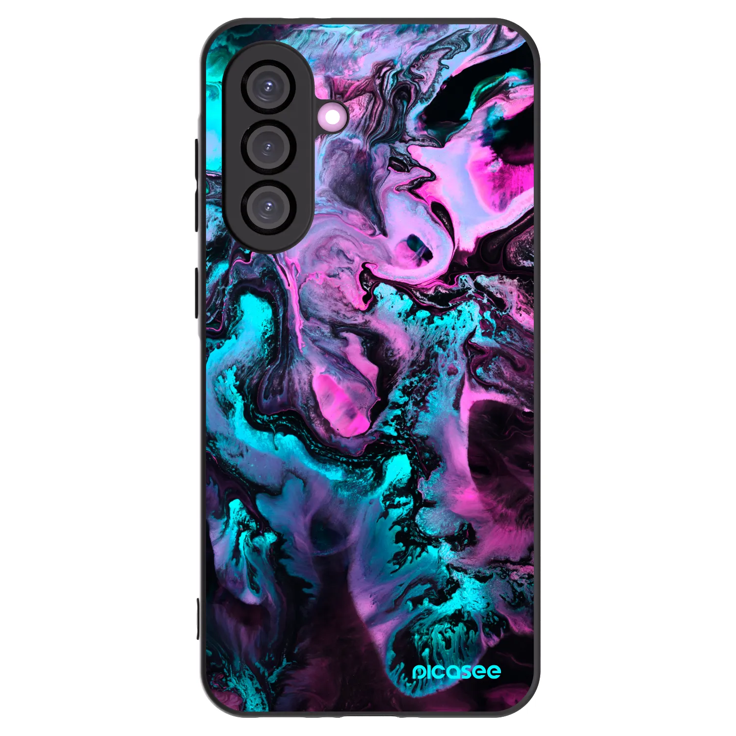 Picasee silikónový čierny obal pre Samsung Galaxy A56 5G A566B - Lean