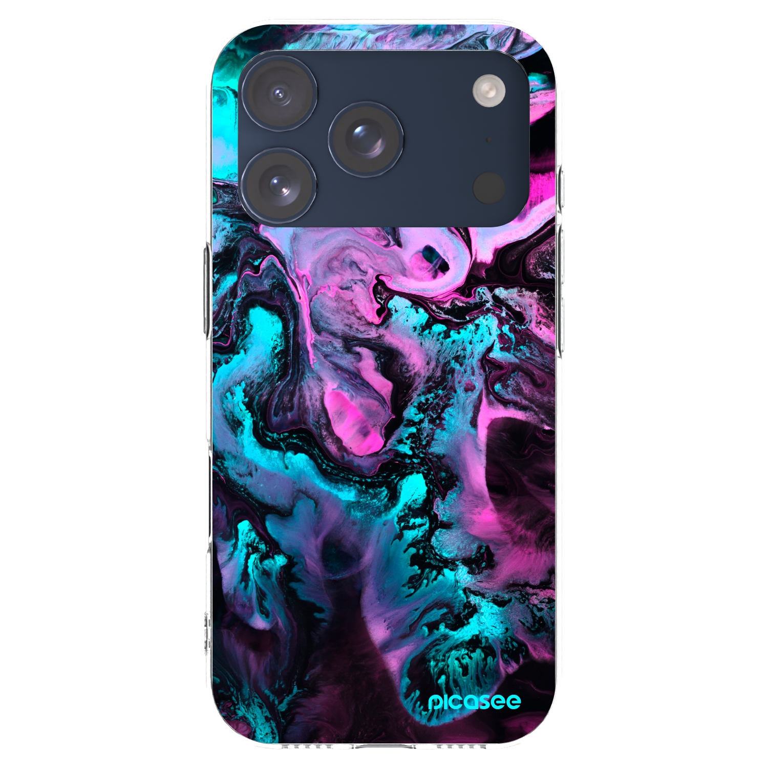 Picasee silikónový prehľadný obal pre Apple iPhone 17 Pro - Lean