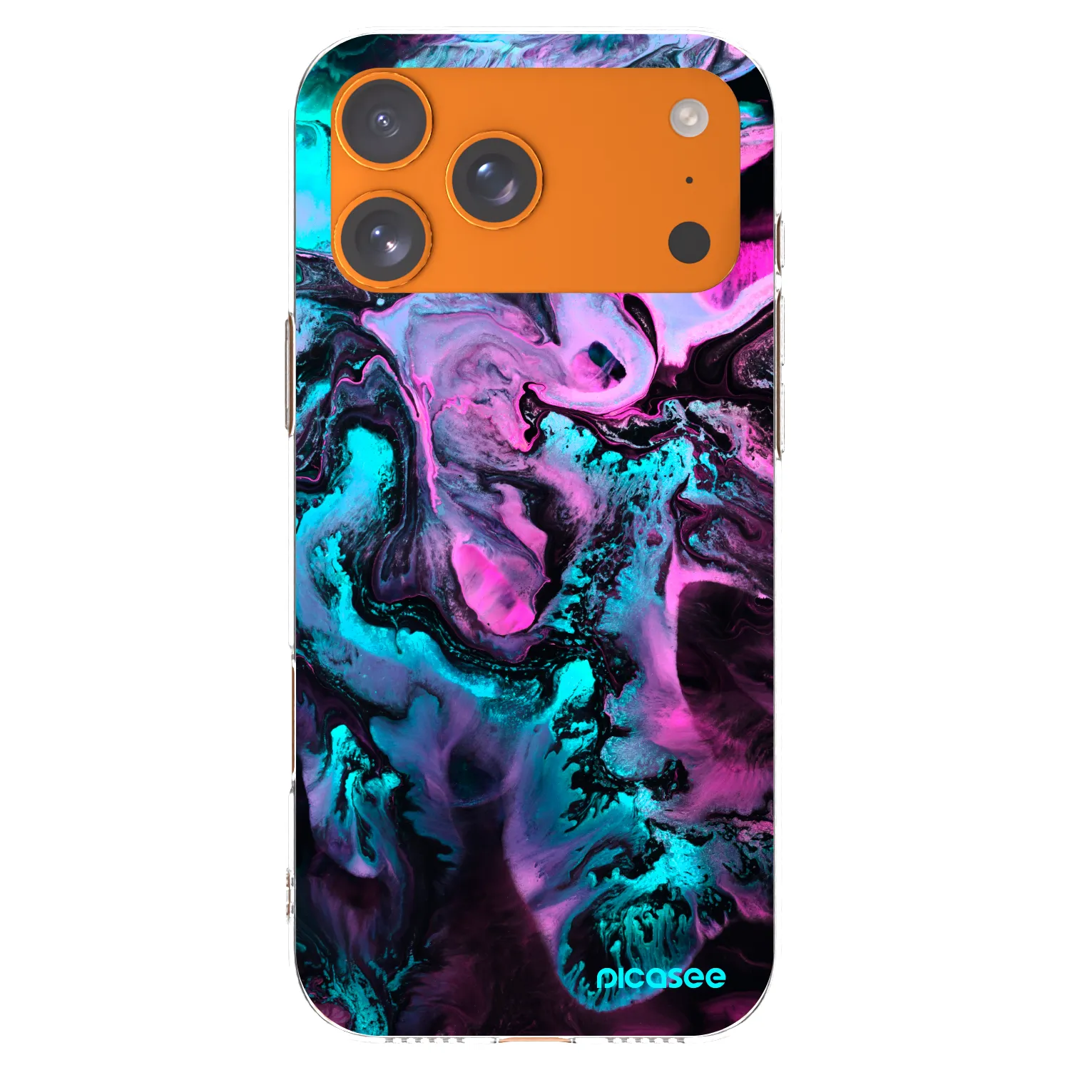 Picasee silikónový prehľadný obal pre Apple iPhone 17 Pro Max - Lean