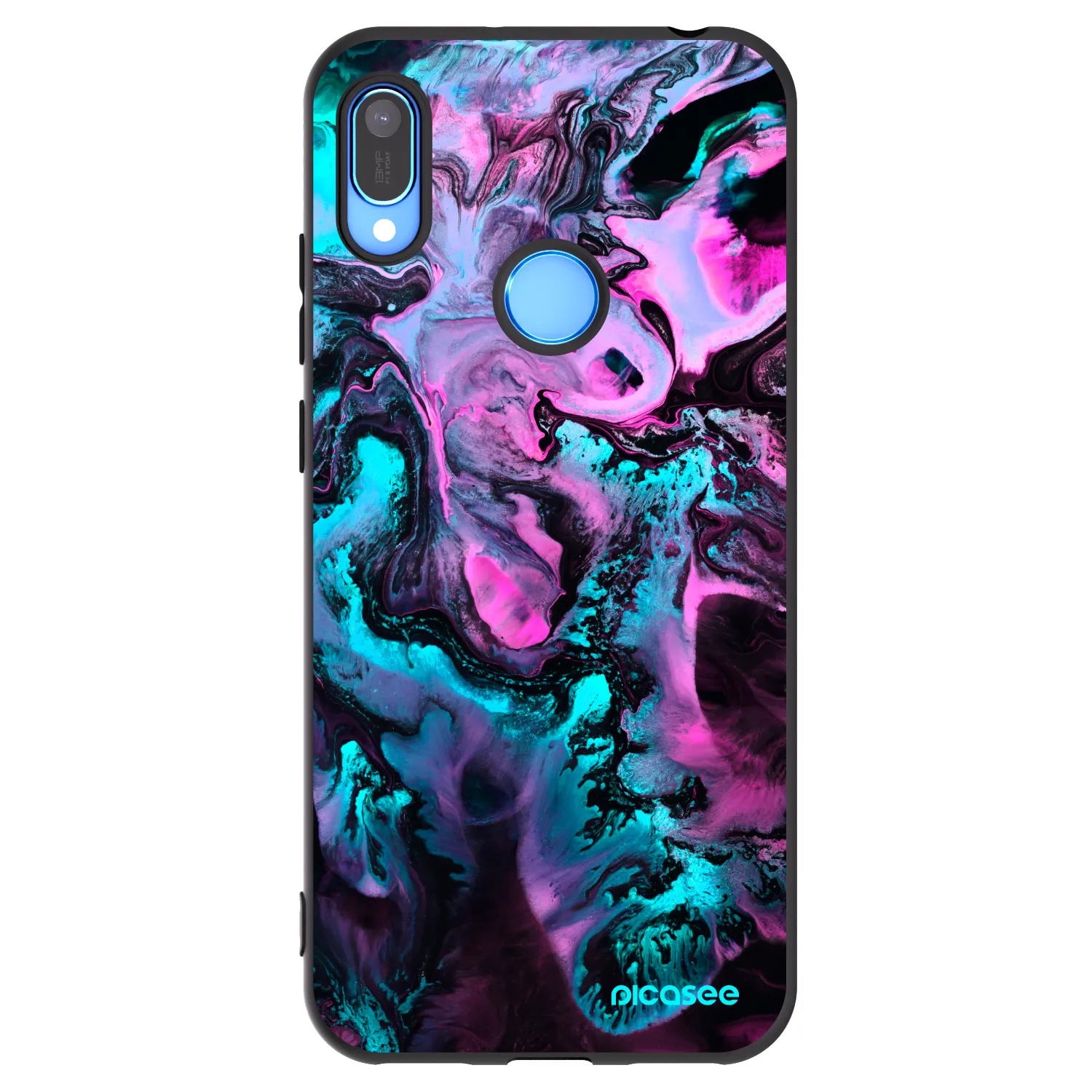 Picasee silikónový čierny obal pre Huawei Y6 2019 - Lean