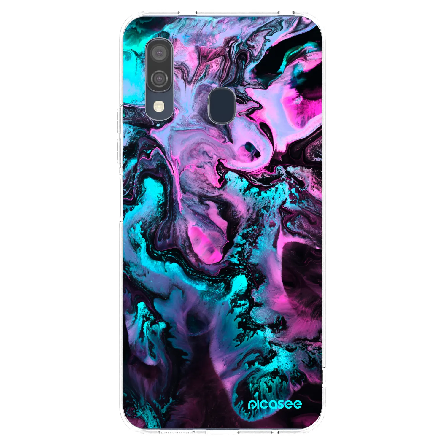 Picasee silikónový prehľadný obal pre Samsung Galaxy A40 A405F - Lean