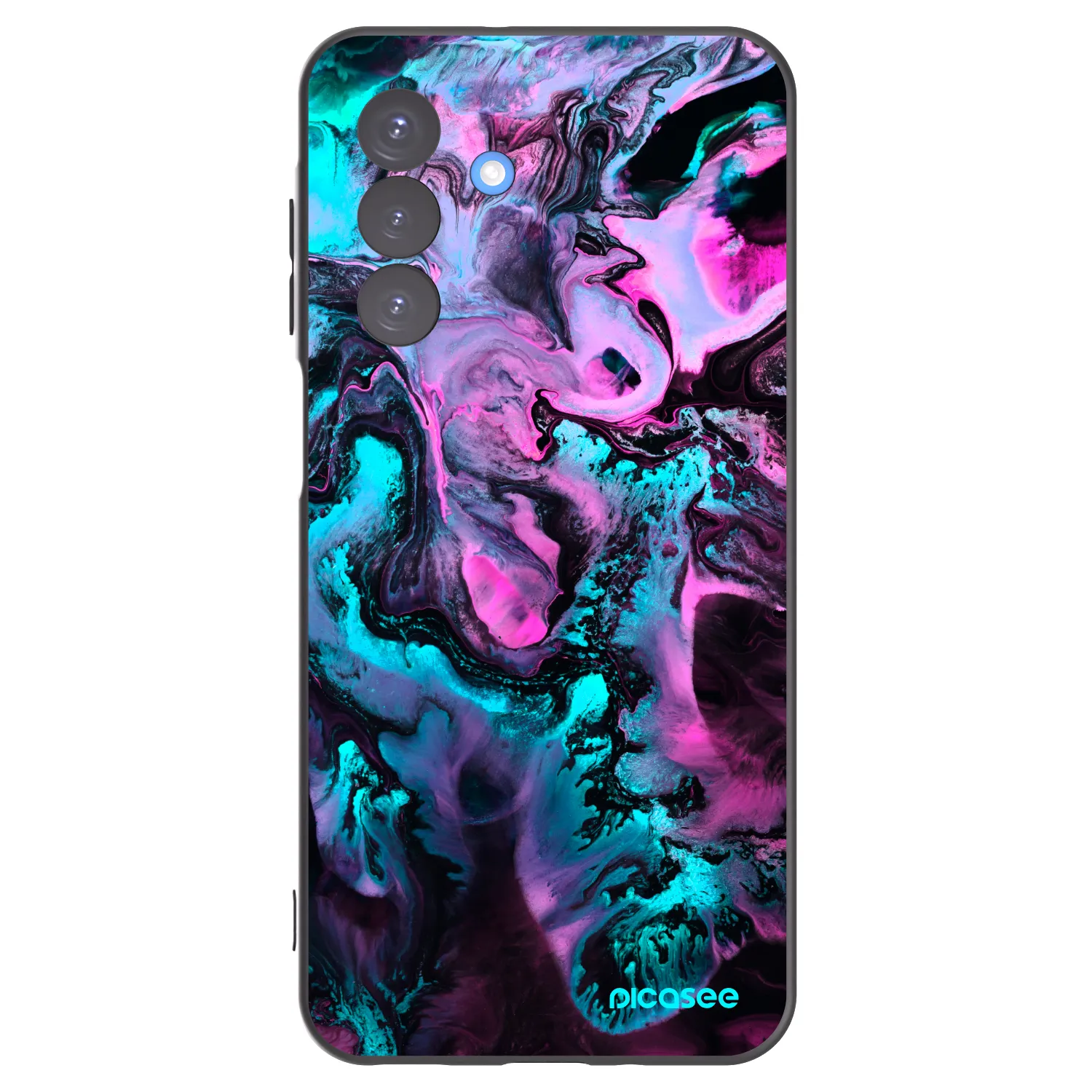 Picasee silikónový čierny obal pre Samsung Galaxy A17 5G - Lean