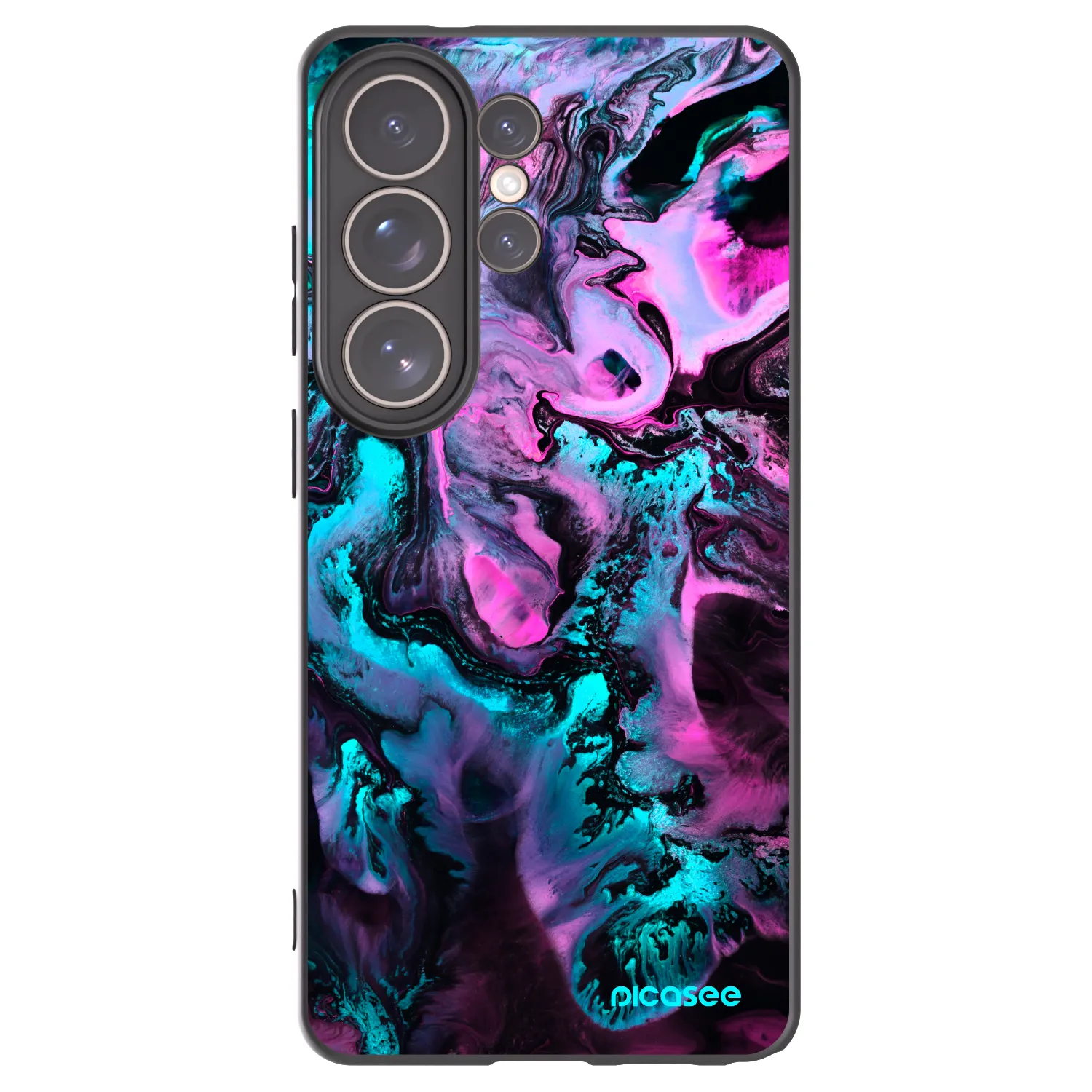 Picasee silikónový čierny obal pre Samsung Galaxy S26 Ultra - Lean