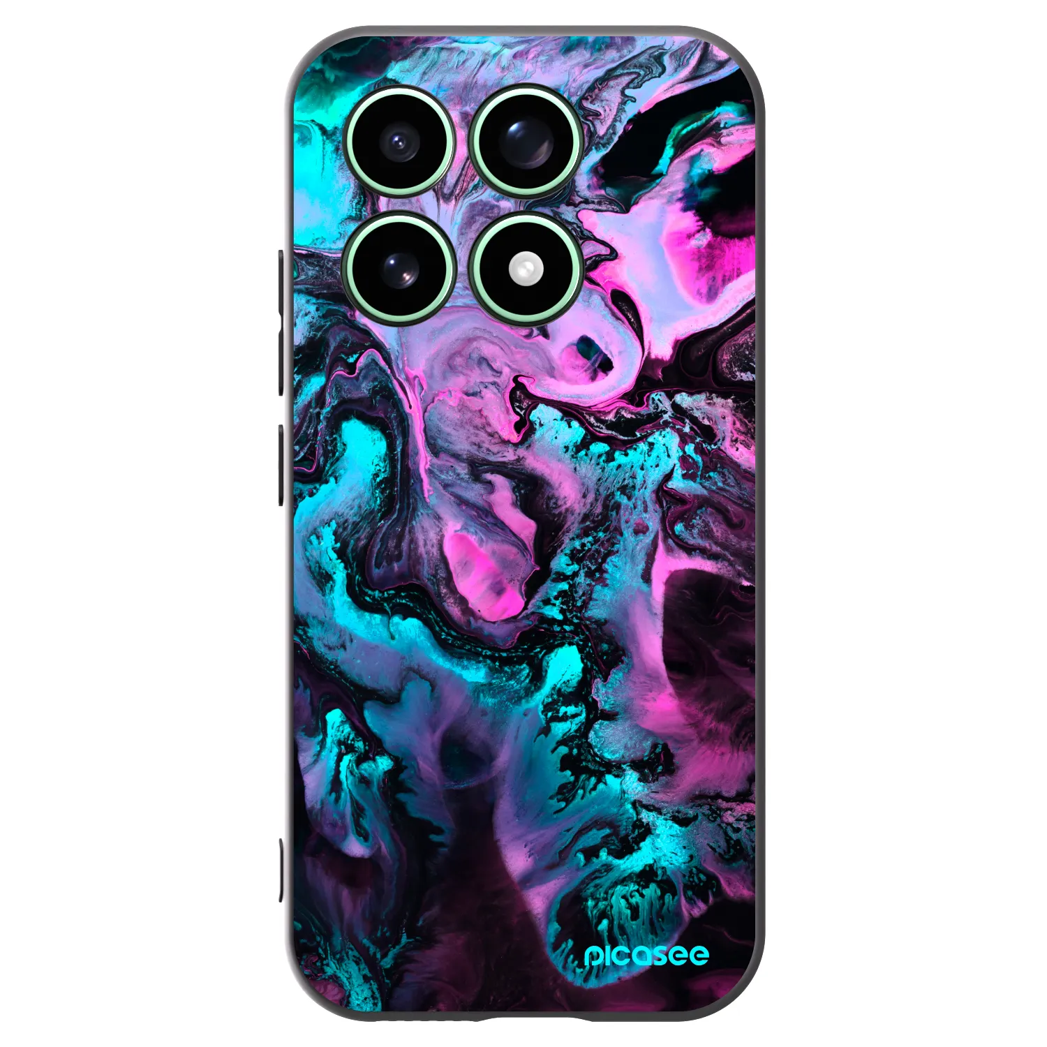 Picasee silikónový čierny obal pre Xiaomi 17 - Lean