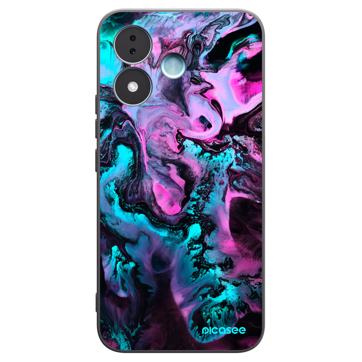 Picasee silikónový čierny obal pre Xiaomi Redmi Note 17 5G - Lean