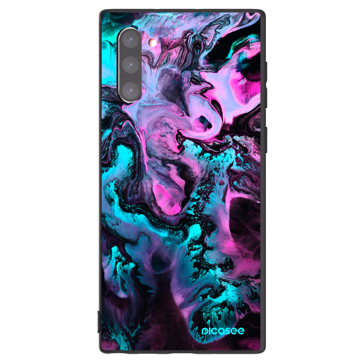Picasee silikónový čierny obal pre Samsung Galaxy Note 10 N970F - Lean