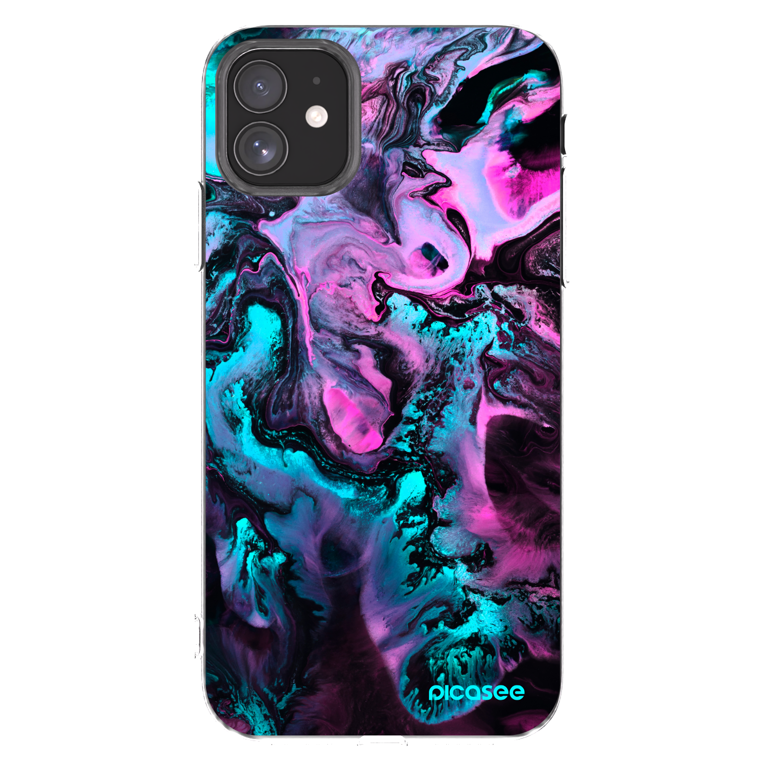 Picasee silikónový prehľadný obal pre Apple iPhone 11 - Lean