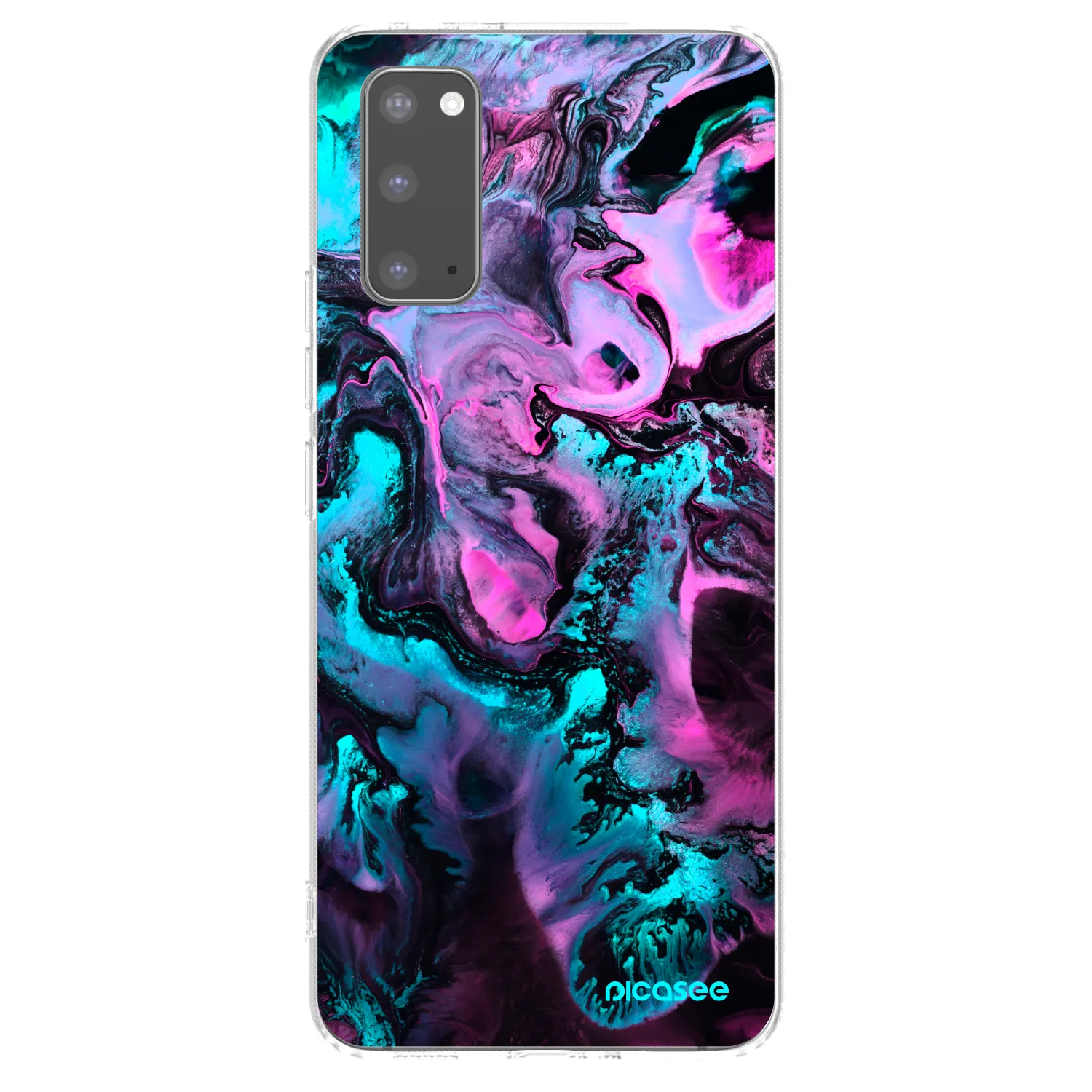 Picasee silikónový prehľadný obal pre Samsung Galaxy S20 G980F - Lean