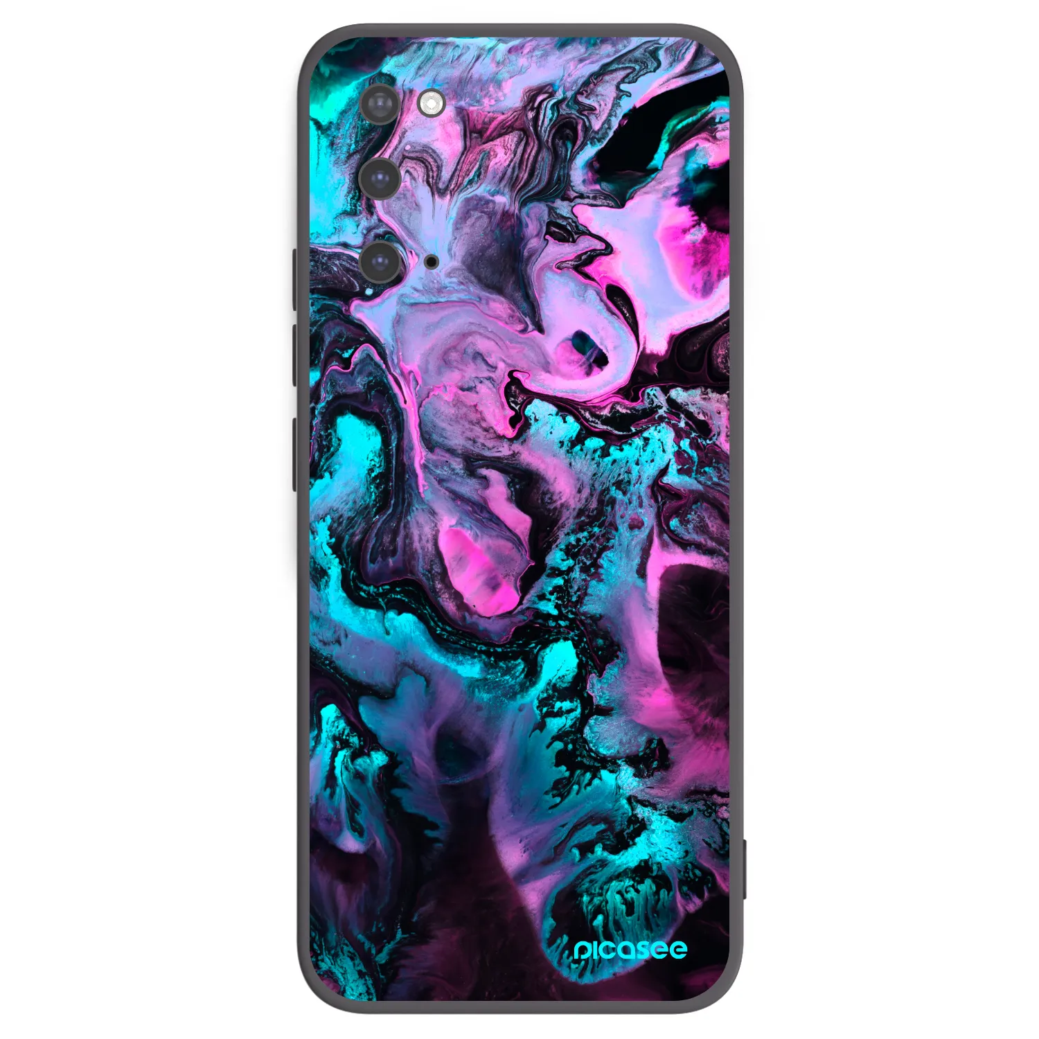 Picasee silikónový čierny obal pre Samsung Galaxy S20 G980F - Lean