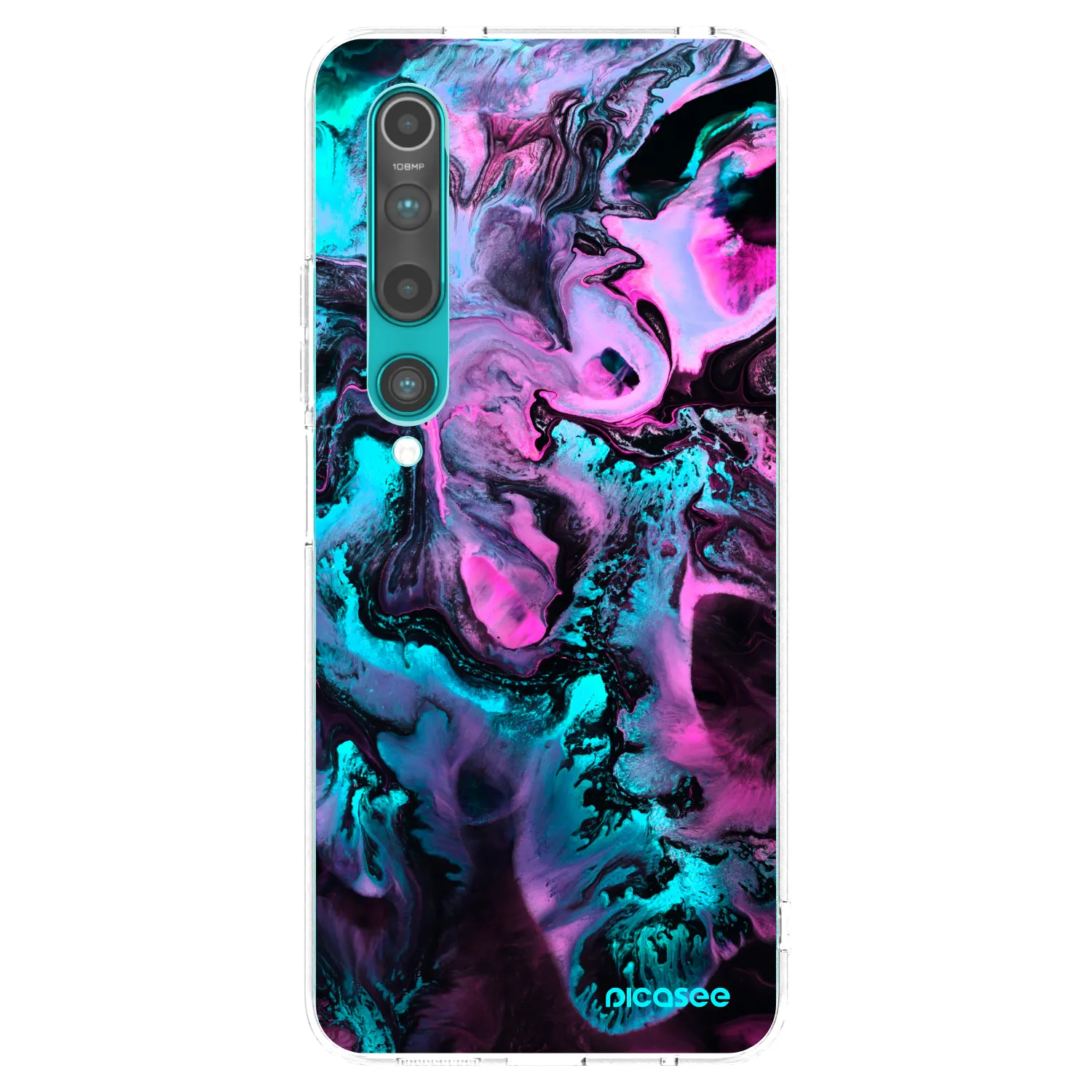 Picasee silikónový prehľadný obal pre Xiaomi Mi 10 - Lean