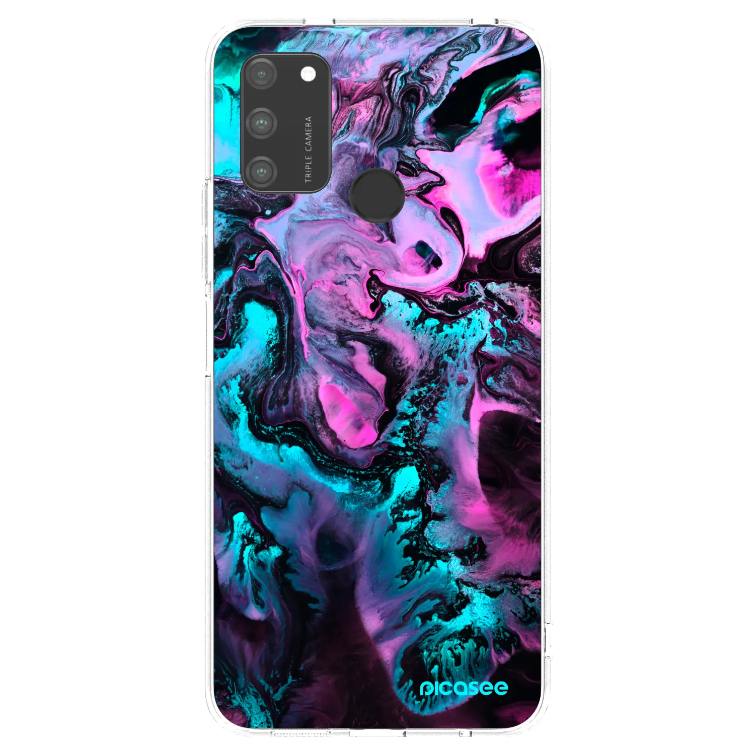 Picasee silikónový prehľadný obal pre Honor 9A - Lean