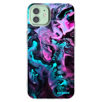 Picasee silikónový prehľadný obal pre Apple iPhone 12 - Lean