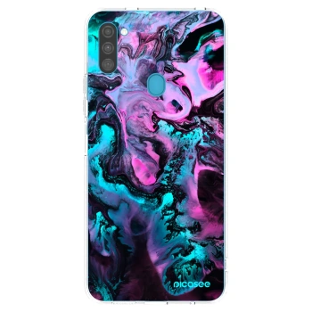Picasee silikónový prehľadný obal pre Samsung Galaxy M11 - Lean