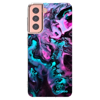 Picasee silikónový prehľadný obal pre Samsung Galaxy S21 5G G991B - Lean