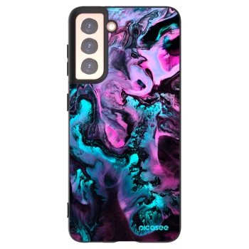 Picasee silikónový čierny obal pre Samsung Galaxy S21 5G G991B - Lean