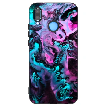 Picasee silikónový čierny obal pre Huawei P20 Lite - Lean