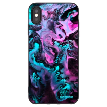 Picasee silikónový čierny obal pre Apple iPhone XS Max - Lean