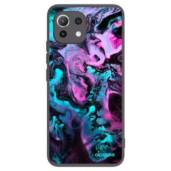 Picasee silikónový čierny obal pre Xiaomi 11 Lite 5G NE - Lean