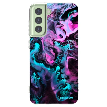 Picasee silikónový prehľadný obal pre Samsung Galaxy S21 FE 5G - Lean