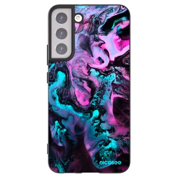 Picasee silikónový čierny obal pre Samsung Galaxy S22+ 5G - Lean