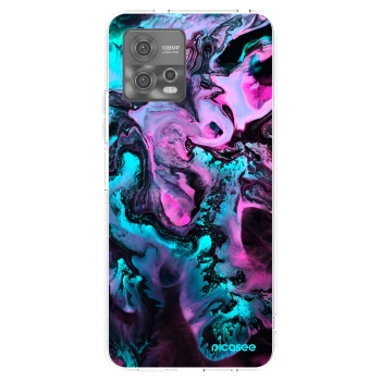 Picasee silikónový prehľadný obal pre Motorola Moto G72 - Lean