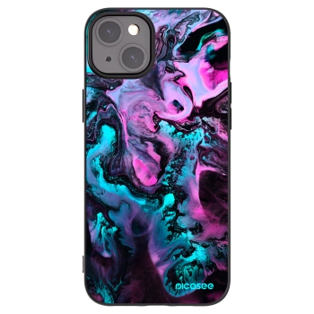 Picasee silikónový čierny obal pre Apple iPhone 15 Plus - Lean