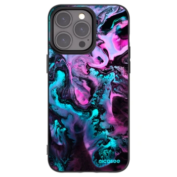 Picasee silikónový čierny obal pre Apple iPhone 15 Pro Max - Lean