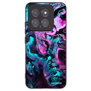 Picasee silikónový čierny obal pre Xiaomi 14 - Lean
