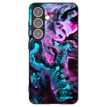 Picasee silikónový čierny obal pre Samsung Galaxy S24 S921B 5G - Lean