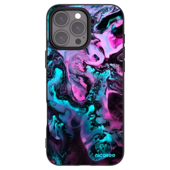 Picasee silikónový čierny obal pre Apple iPhone 16 Pro Max - Lean