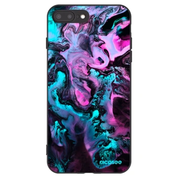 Picasee silikónový čierny obal pre Apple iPhone 7 Plus - Lean