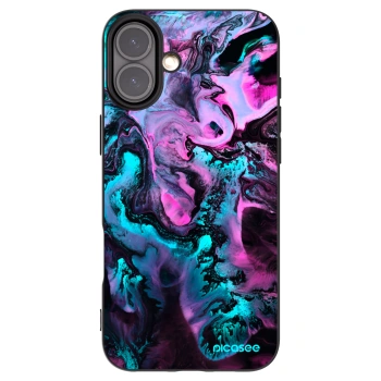 Picasee silikónový čierny obal pre Apple iPhone 16 Plus - Lean