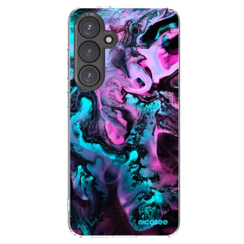 Picasee silikónový prehľadný obal pre Samsung Galaxy S24 FE S721B - Lean