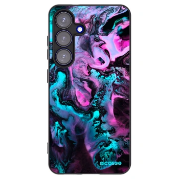 Picasee silikónový čierny obal pre Samsung Galaxy S25 5G - Lean
