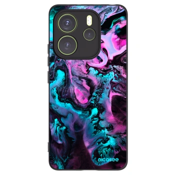 Picasee silikónový čierny obal pre Xiaomi Redmi Note 14 4G - Lean