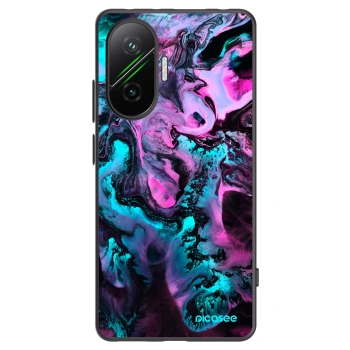 Picasee silikónový čierny obal pre Xiaomi Poco F7 Pro 5G - Lean